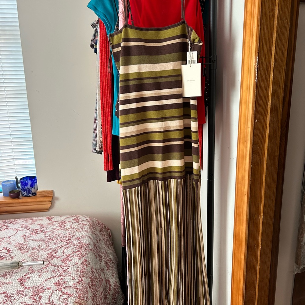 NWT Faithfull the Brand Esenia drop waist dress - Picture 4 of 8